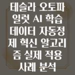 테슬라 오토파일럿 AI 학습 데이터셋 자동정제 시스템의 알고리즘 혁신 사례 연구